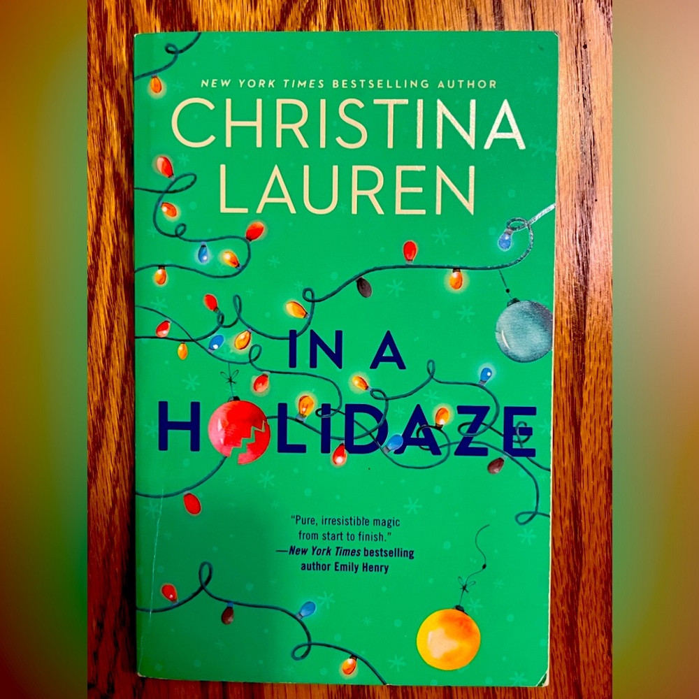 Paperback book - In A Holidaze